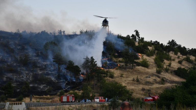 Kuzey Makedonya’da orman yangınları nedeniyle “kriz durumu” ilan edildi