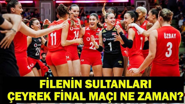 ABD – Türkiye voleybol maçı hangi kanalda, saat kaçta? Filenin Sultanları çeyrek finalde!