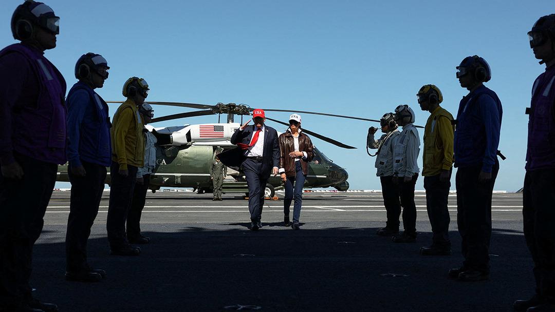 Savaşa girin! Karayipler'e uçak gemisi gönderdiler! Maduro: 