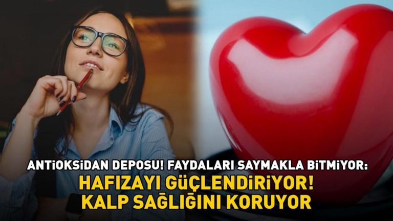 Antioksidan deposu! İçinde yok yok: Omega-3 yağ asitleri, E, C ve K vitaminleri! Hafızayı güçlendiriyor, kalp sağlığını koruyor