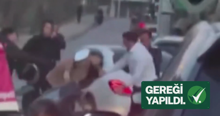 Motorcunun Uyarısına Ters Yönden Gelenler Saldırdı, Bakan Yerlikaya “Gereği Yapıldı” Dedi