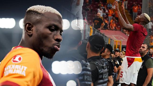 Osimhen’den beklenmedik hareket! Maç sonu tribünlere koştu